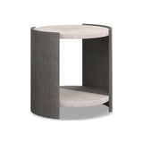 Prado Buff/Porcini Side Table - Ornate Home