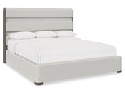 Prado Grey Panel King Bed - Ornate Home