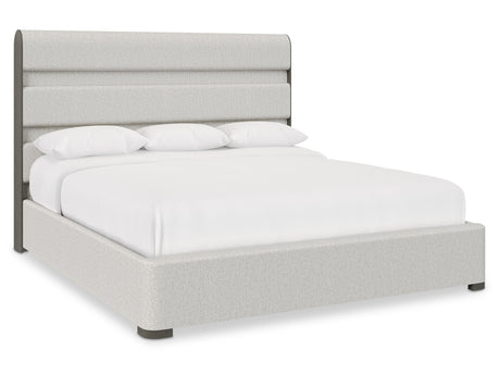 Prado Grey Panel King Bed - Ornate Home