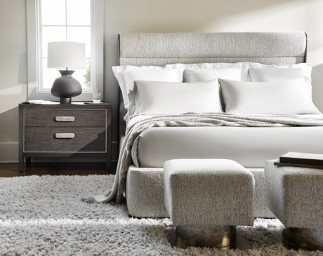 Prado Grey Panel King Bed - Ornate Home