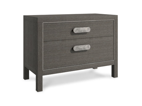Prado Porcini/Graphite Nightstand - Ornate Home