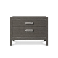 Prado Porcini/Graphite Nightstand - Ornate Home