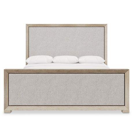 Prado Tawny/White/Cream California King Panel Bed - Ornate Home