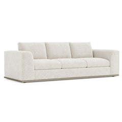 Prague Greige Sofa Without Pillows - Ornate Home