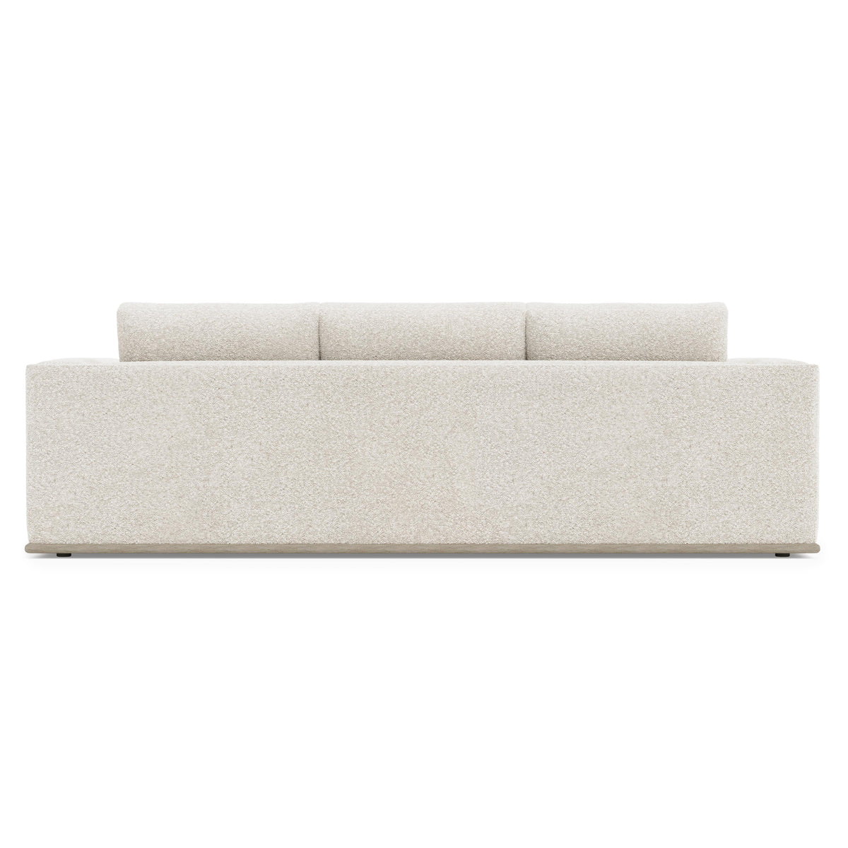 Prague Greige Sofa Without Pillows - Ornate Home