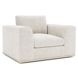 Prague Mocha Chair 1/2 Without Pillows - Ornate Home