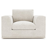 Prague Mocha Chair 1/2 Without Pillows - Ornate Home