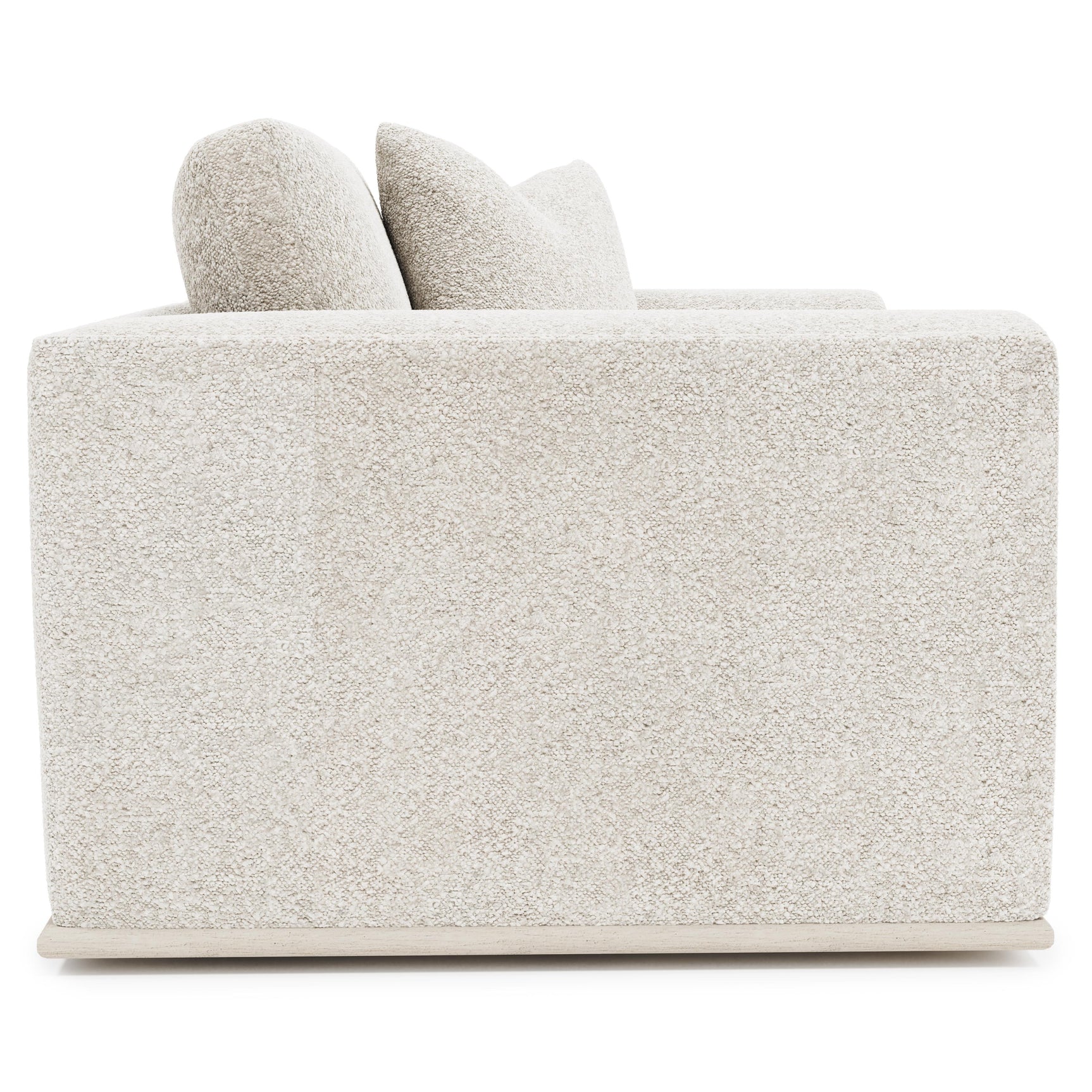 Prague White/Cream Fabric Chair 1/2 - Ornate Home