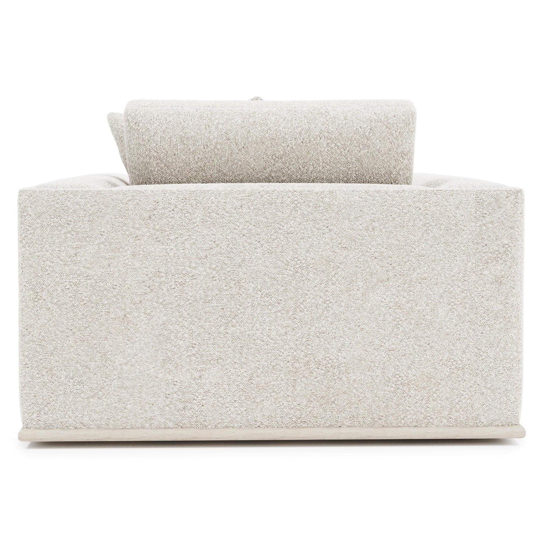 Prague White/Cream Fabric Chair 1/2 - Ornate Home