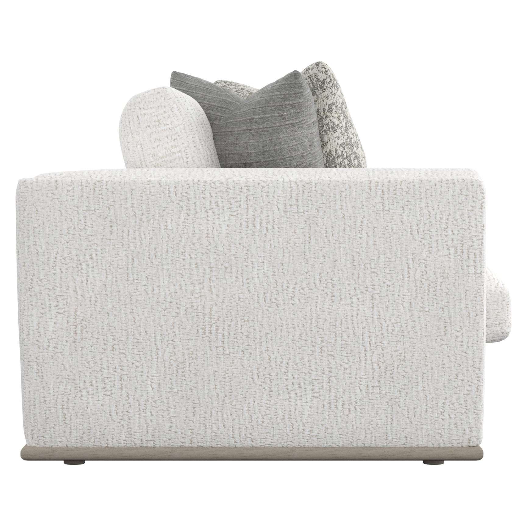 Prague White/Cream Fabric Sofa - Ornate Home