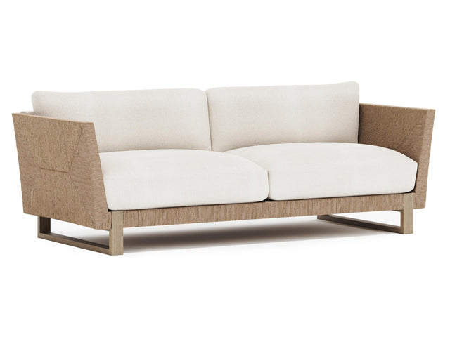 Praia Sea Oat/Hazelnut/White/Cream Outdoor Sofa - Ornate Home