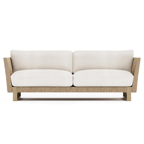 Praia Sea Oat/Hazelnut/White/Cream Outdoor Sofa - Ornate Home