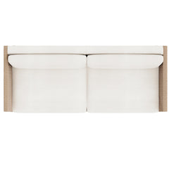 Praia Sea Oat/Hazelnut/White/Cream Outdoor Sofa - Ornate Home