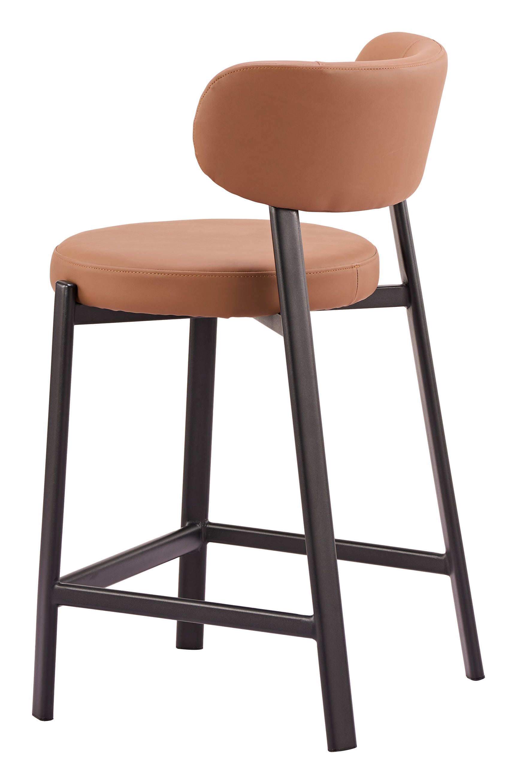 Prairie Brown Counter Stool (Set of 2)