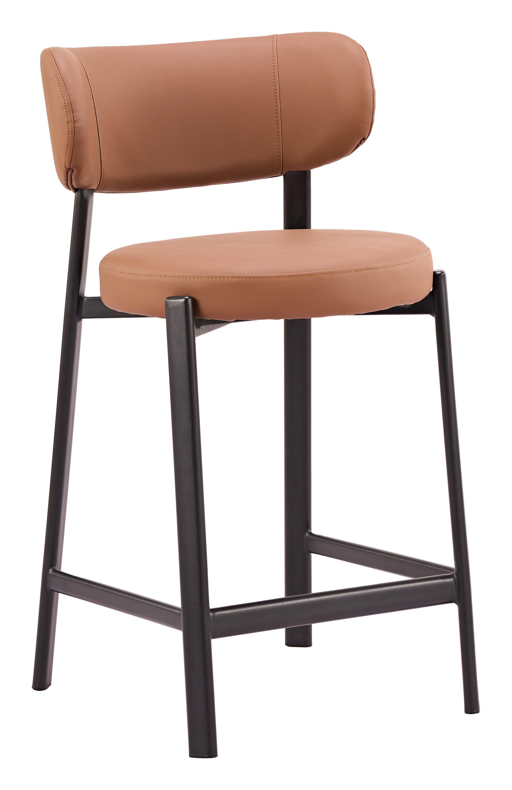Prairie Brown Counter Stool (Set of 2)