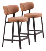 Prairie Brown Counter Stool (Set of 2)