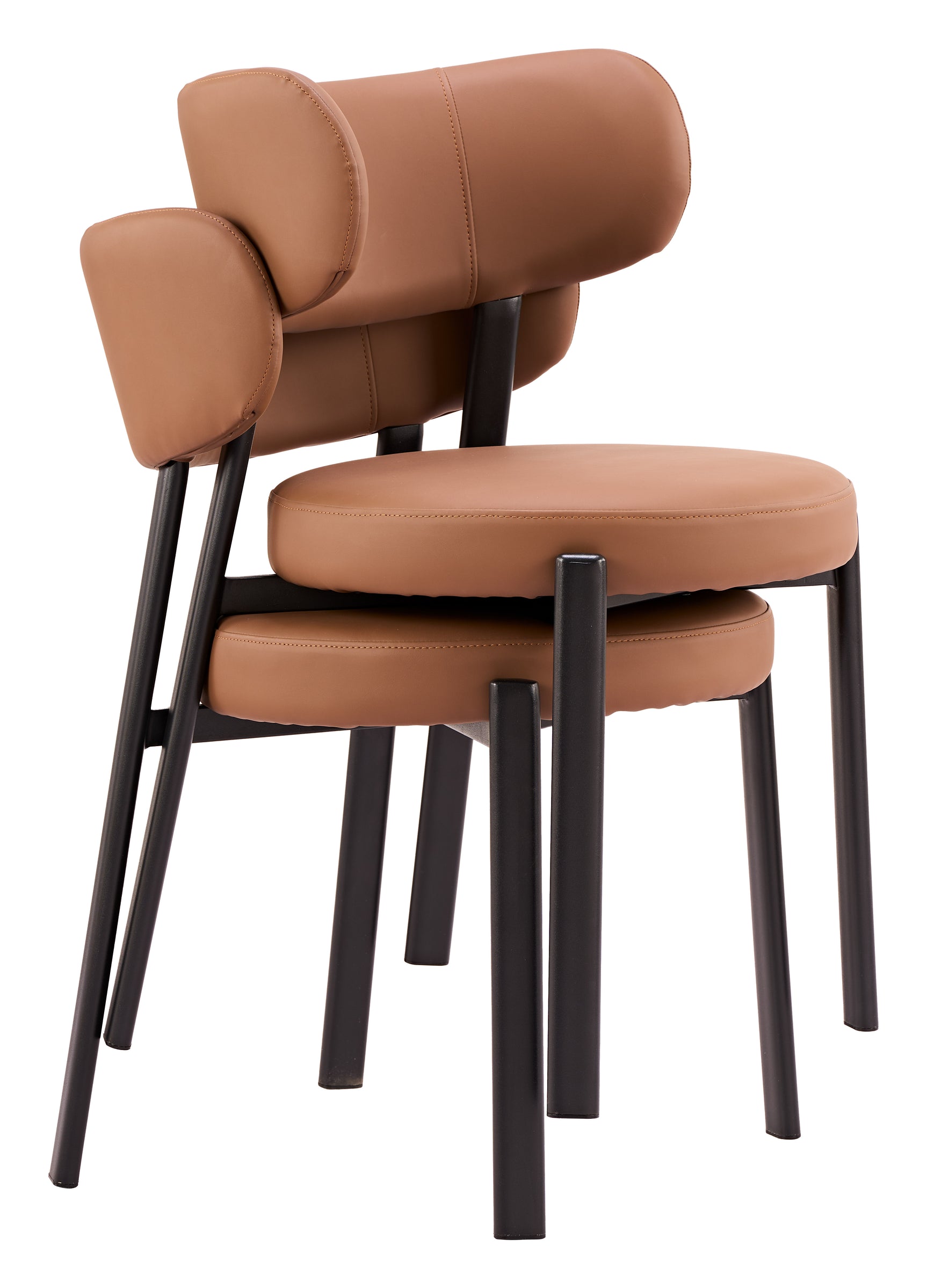 Prairie Brown Dining Chair (Set of 2)