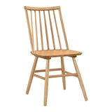 Pratter Natural Oak Side Chair (Set of 2) - Ornate Home