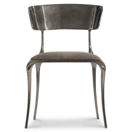 Pravo Light Bronze/Light Warm Taupe Side Chair - Ornate Home