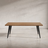 Prelude Suede Rectangle Cocktail Table - Ornate Home