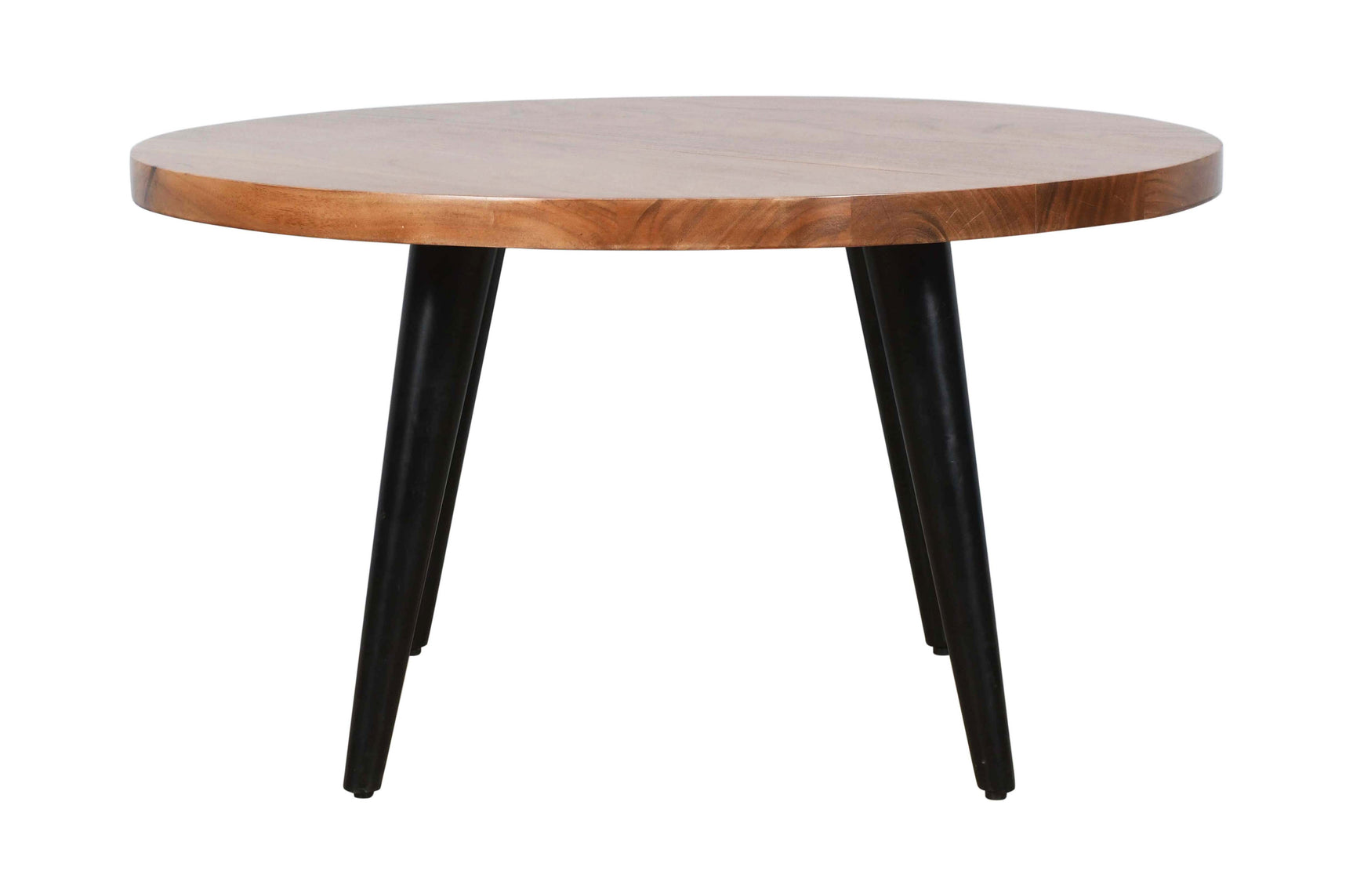 Prelude Suede Round Cocktail Table - Ornate Home