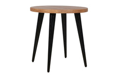 Prelude Suede Round End Table - Ornate Home