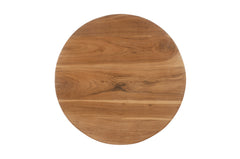 Prelude Suede Round End Table - Ornate Home