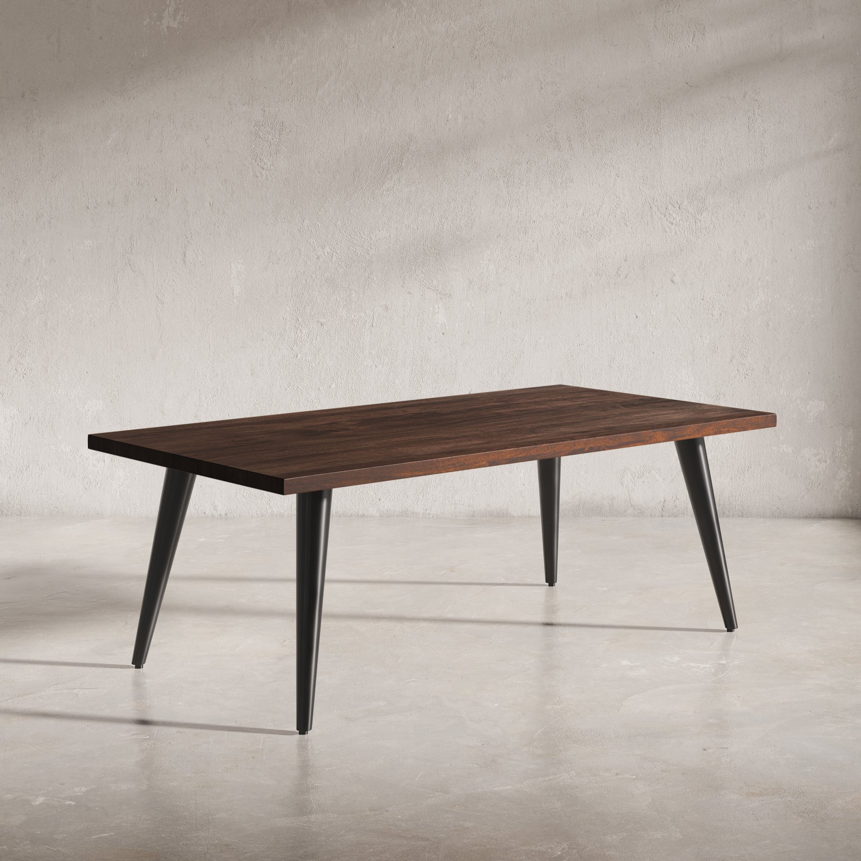 Prelude Walnut Rectangle Cocktail Table - Ornate Home