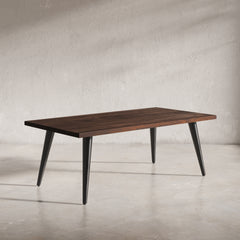 Prelude Walnut Rectangle Cocktail Table - Ornate Home