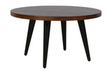 Prelude Walnut Round Cocktail Table - Ornate Home