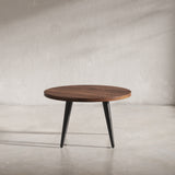 Prelude Walnut Round Cocktail Table - Ornate Home