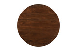 Prelude Walnut Round Cocktail Table - Ornate Home
