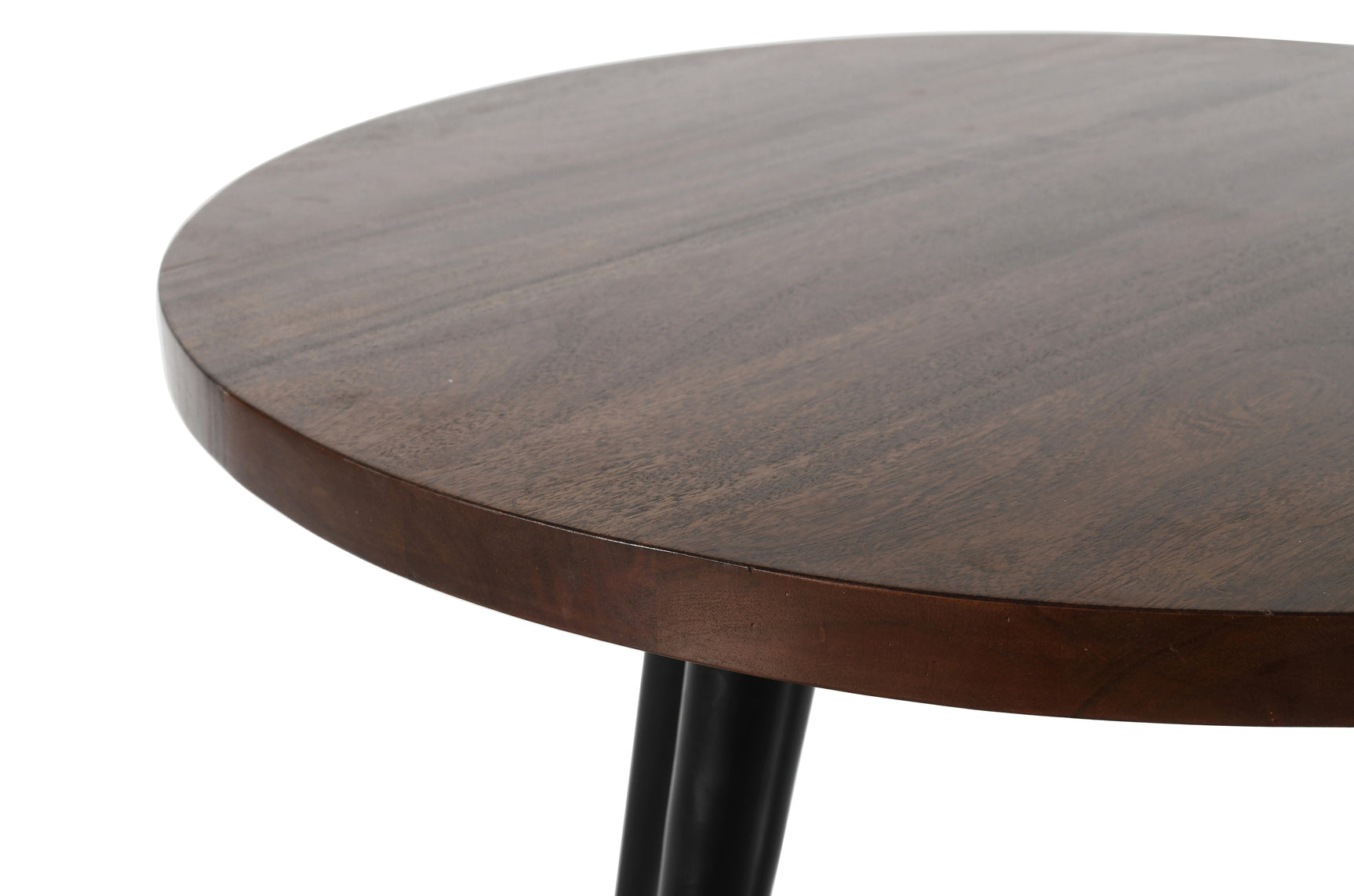 Prelude Walnut Round Cocktail Table - Ornate Home