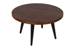 Prelude Walnut Round Cocktail Table - Ornate Home