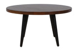 Prelude Walnut Round Cocktail Table - Ornate Home