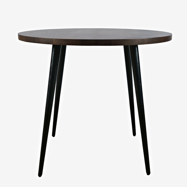 Prelude Walnut Round Counter Table - Ornate Home