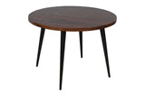 Prelude Walnut Round Dining Table - Ornate Home