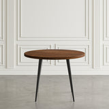 Prelude Walnut Round Dining Table - Ornate Home