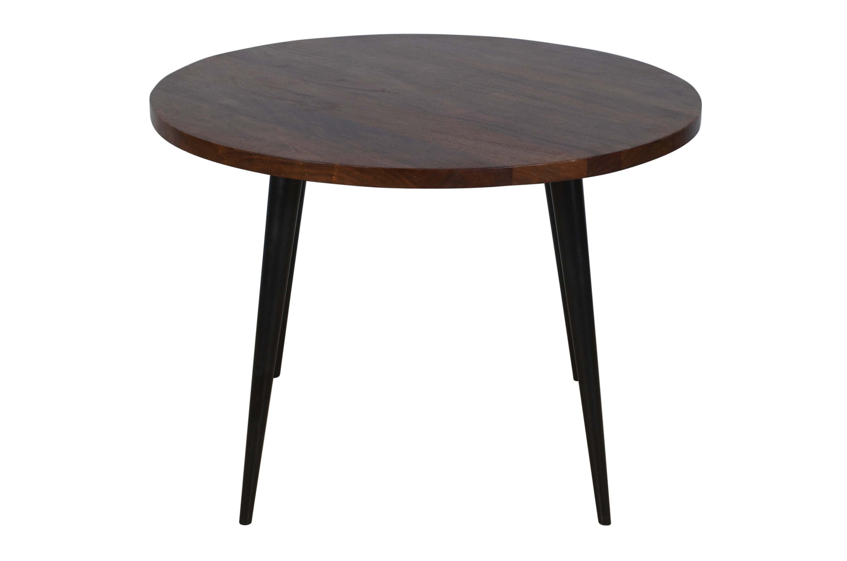 Prelude Walnut Round Dining Table - Ornate Home
