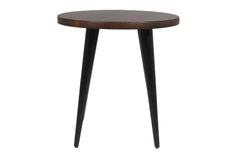 Prelude Walnut Round End Table - Ornate Home