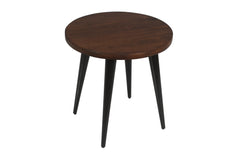 Prelude Walnut Round End Table - Ornate Home