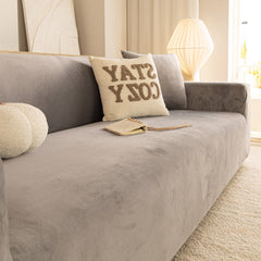 Premium Velvet Thick Stretch Couch Slipcover, Non-Slip Furniture Protector for Pets - Ornate Home