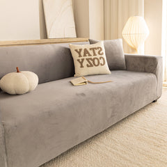 Premium Velvet Thick Stretch Couch Slipcover, Non-Slip Furniture Protector for Pets - Ornate Home