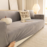 Premium Velvet Thick Stretch Couch Slipcover, Non-Slip Furniture Protector for Pets - Ornate Home