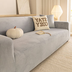 Premium Velvet Thick Stretch Couch Slipcover, Non-Slip Furniture Protector for Pets - Ornate Home