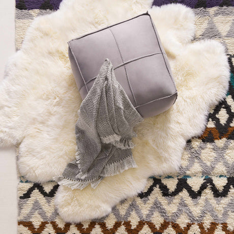 Premium White Soft Sheepskin Rug - Ornate Home