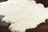 Premium White Soft Sheepskin Rug - Ornate Home