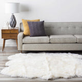 Premium White Soft Sheepskin Rug - Ornate Home