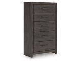 Prendonea Charcoal Chest of Drawers (Online Special Price) - Ornate Home