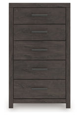 Prendonea Charcoal Chest of Drawers (Online Special Price) - Ornate Home